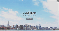 Desktop Screenshot of beta-team.com